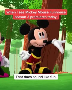 16K views · 447 reactions | We can't contain our excitement for the #MickeyMouseFunhouse season 2 premiere today  Don't miss it on #DisneyJunior! | Disney Jr. | Facebook