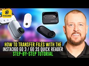 How to Transfer Files with the Insta360 Go 3 / Go 3S Quick Reader | Step-by-Step Tutorial