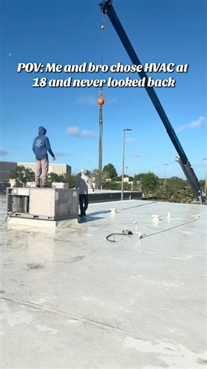 2 FULL HVAC COMMERCIAL INSTALLS🔥 | #foryourpage #viral #hvac #hvactechnician #mywork