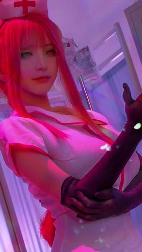 Makima Power Nurse Cosplay !! #cosplay #chainsawman #chainsawmancosplay #makima #makimacosplay #makimachainsawman