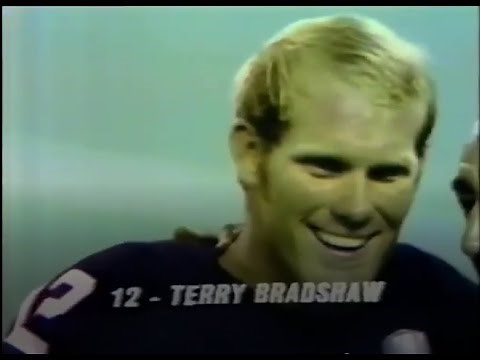 Terry Bradshaw: first nationally televised interview 8/26/70