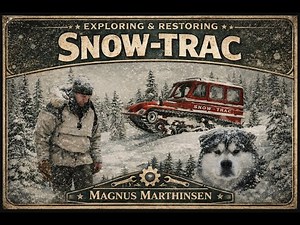 SNOW-TRAC PART 1 - Exploring & Restoring a 1950s Snowcat - Magnus Marthinsen