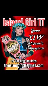 Island Girl TT is currently the Xtreme Impact Wrestling Women's Champion and she's coming to Canada in early May with The Best Kept Secret Tsunami! Both wrestlers have openings for Friday, May 2nd and Sunday, May 4th! If your promotion would like to inquire about booking either or both of these talented wrestlers, drop an email to theislandgirltt@gmail.com! | Mike Robin | Facebook