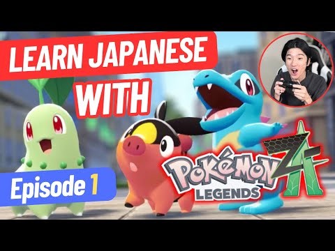 Japanese Listening Practice: Learn Japanese with Pokémon Legends Z-A #1