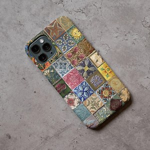 Funky Tile Aesthetic Full Print iPhone Case for iPhone 17 16 Pro Max, iPhone 17 16 16E 15 14 13, iPhone Pro Max, iPhone Pro Plus Air - Etsy