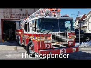 [FDNY] ENGINE 301 & BRAND NEW LADDER 150 INSIDE + WALK AROUND