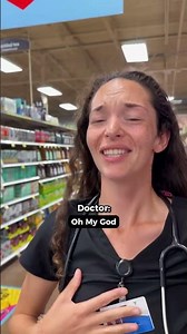 POV: Your patient ambushes you at the grocery store 💀🛒