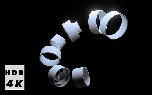 测试屏幕 4K极致HDR色彩体验 画质测试 视觉体验 OLED屏幕测试