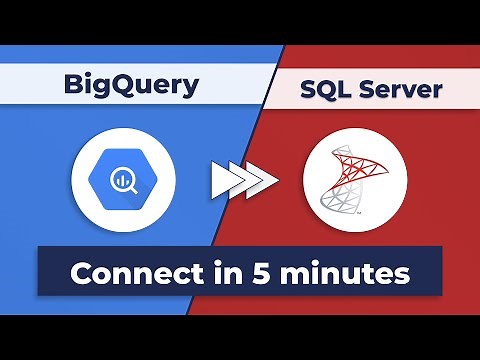 Your Guide to Moving BigQuery Data Into Microsoft SQL Server
