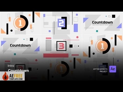 Intro Opening Video Countdown After Effects Template 51075407 - Drive Link | Free After Effects Temp