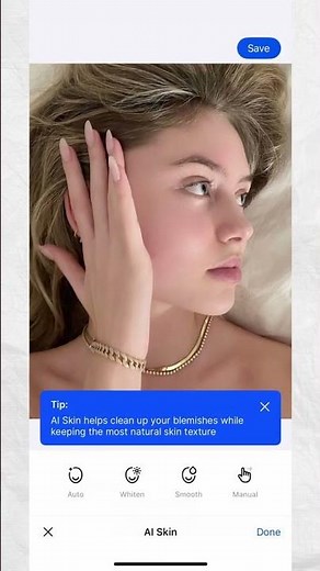 How to retouch your skin quickly with SnapEdit? #tips #snapedit #photoediting #aiskin #retouching