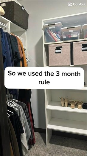 Declutter Your Closet Fast Using the 3 Month Rule
