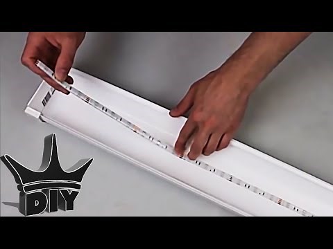 CHEAP and EASY LED aquarium light HOW TO TUTORIAL