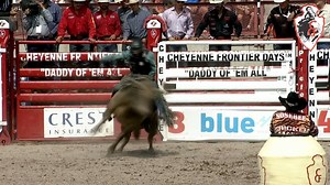 11K views · 134 reactions | Idaho bull rider Tristen Hutchings spiraled after winning Reno a month ago but a never-quit mentality kept the internal flame lit. Cheyenne Frontier Days was just where Hutchings needed to be on Wednesday. He won the day and plans to do everything possible to win ‘The Daddy’ for the first time. | Cheyenne Frontier Days™ | Facebook