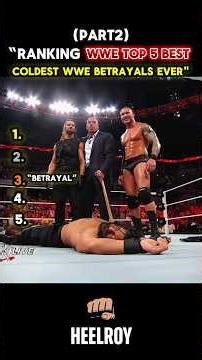 Top 5 Most Shocking WWE Heel Turns 🔥 Part 2