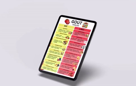 Liste d'aliments pour réduire la goutte imprimable, tableau des aliments pour réduire la goutte, aliments à faible teneur en purines pour la goutte et les niveaux d'acide urique, liste d'épicerie adaptée à la goutte PDF - Etsy France