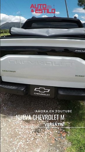 Nueva Chevrolet Montana 2023: la camioneta perfecta para el trabajo y la aventura
