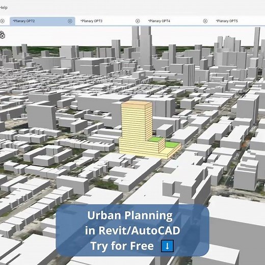 Planary - Urban Planning in Revit/AutoCAD
