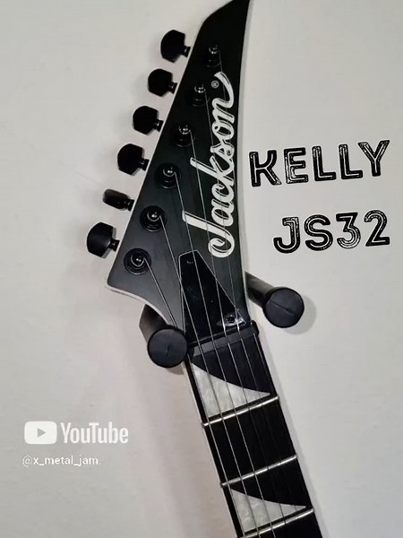 Jackson Kelly JS32 Satin Black - Ideal for Metal Music