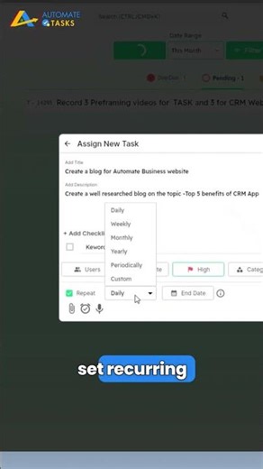 It’s time to switch to smart task assignment #shorts #productivity #automation