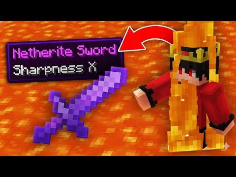 Minecraft, But Taking Damage Drops Extremely OP Items!!!