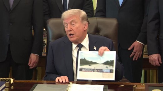 Trump: I have probably built more than 100 swimming pools in different buildings I built, I said, think of it as a swimming pool—2200 ft by 167 ft wide. It's a reflecting pool and very famous, very famous. I said, Doug, I have a guy who's unbelievable at doing swimming pools up the road. We have a club, we have an Olympic-sized swimming pool.