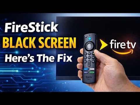 FireStick Black Screen - Here's The Fix!