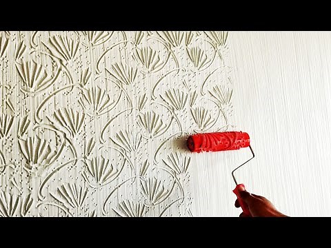 try this pattern rubber rollers make easy texture design