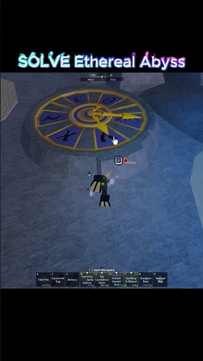 SOLVE Ethereal Abyss #fisch #roblox #johngaming