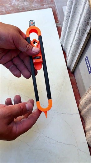 Multi-Functional Shape Measuring Tool 🔥 Easily Mark & Copy Irregular Shapes for Perfect Tile