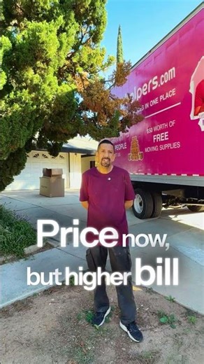 That's how you get trapped by moving companies #shorts #movingtips