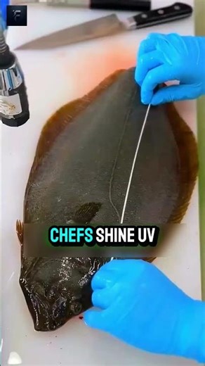 Chefs use this trick to detect parasites in fish