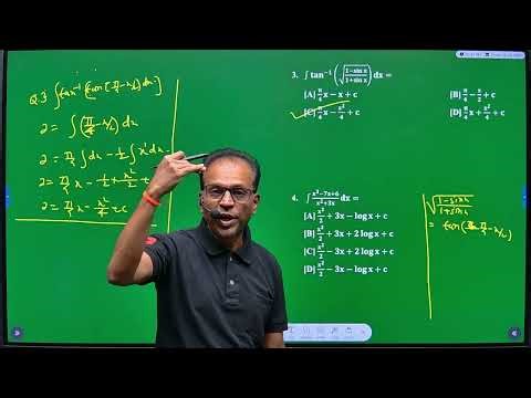 MHT-CET 2026 | Math | Indefinite Integration | MCQ | Part 1| Full Crash Course @Dnyanganga Education