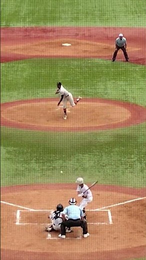 帝京高等学校 仁禮パスカルジュニア投手 VS 大東文化大学第一高等学校 隅田和樹外野手