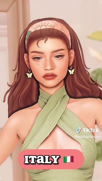 i hope y’all like her as much as i do 🥹🫶🏼 #sims #thesims #sims4 #thesims4 #sims4mods #sims4cc #simsselves #createasim #fyp #fypシ #foryou #foryoupage #beforeandafter #italy #italian #italy🇮🇹 #italia