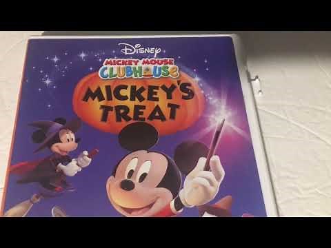 Disney * Mickey Mouse Club house * Mickey's Treat * DVD Movie Collection