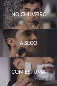 5.1K views · 71 reactions | Quer mais praticidade na hora de fazer a barba? Com One Blade Pro esse momento se torna muito mais fácil e rápido! Ele pode ser usado durante o banho, com espuma ou até a seco. Tudo isso de forma confortável e sem irritar a sua pele! Confira: https://pol.sh/2Je5DGA | Polishop | Facebook