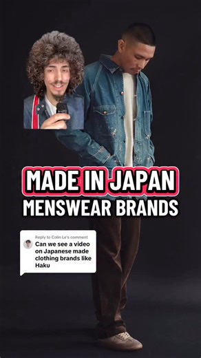 Alejandro Jomar on Instagram: "Made In Japan Menswear Brands You Should Know About! Here are some of my favorite Japanese men’s fashion brands I have learned about over the years. Some not so well known, and some much better known, but these are more authentic, Japanese made men’s fashion brands! 🇯🇵🔥🙏 #menswear #mensfashion #japanesefashion #streetwear #selvedge"