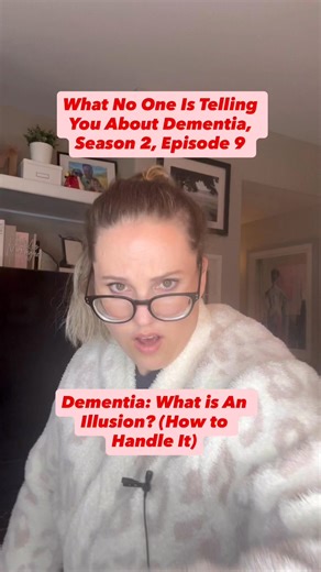 It wasn’t a hallucination—it was an illusion. When someone with dementia panics about something that *isn’t really there*—like bugs on a robe—it might actually be a **misinterpreted pattern**. Illusions happen when something real is misunderstood Common in mid-to-late dementia Instead of correcting them, join their world: “Where are the bugs?” Get the object out of their sight. The fear is real. So your compassion should be too. Have you heard of this before? . . . . #dementia #dementiaactivity 