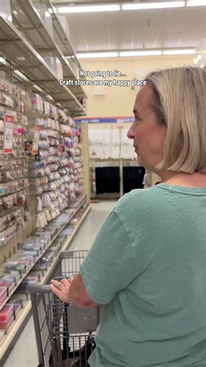 I can look through the same aisles over and over, and it never gets old. A craft store is my happy place. 💜 #craftsupplies #hobbylobbyfinds #crafterlife