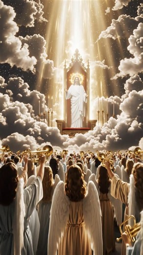 Heaven’s Choir | A Celestial Symphony in the Clouds #jesuschrist #gospelmusic