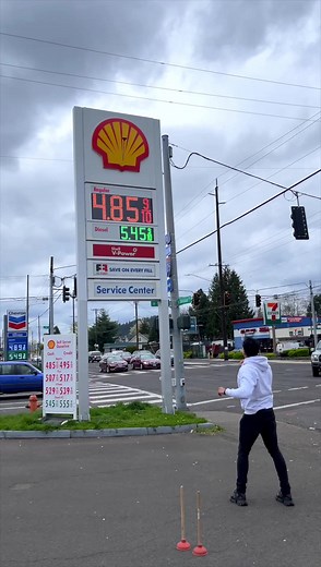10K views · 366 reactions | When the gas prices are STILL too high… (shell edition) | Plunger Papi | Facebook