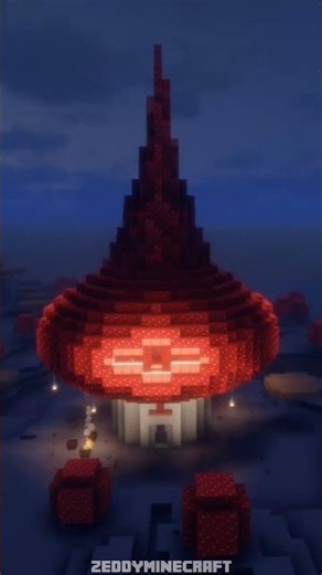 Villager Mushroom House Minecraft Mod #minecraft #minecraftmods