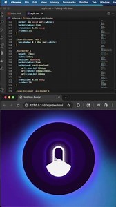 Neon Mic Glow — Pure CSS Animation #css #frontend #uiux