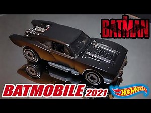 Hotwheels BATMOBILE The Batman 2021 Film diecast car model Unboxing & Review vehicle