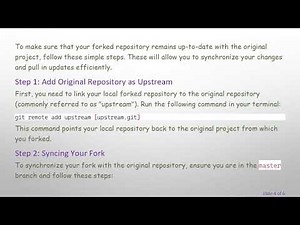 Understanding How Git Forking Works: Keeping Your Repository in Sync
