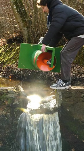 Installing DIY Hydro Turbine | Crafty Panda How