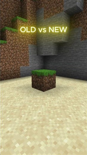OLD vs NEW Minecraft Grass Block