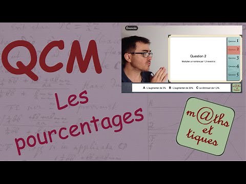 MCQ: Percentages - Second