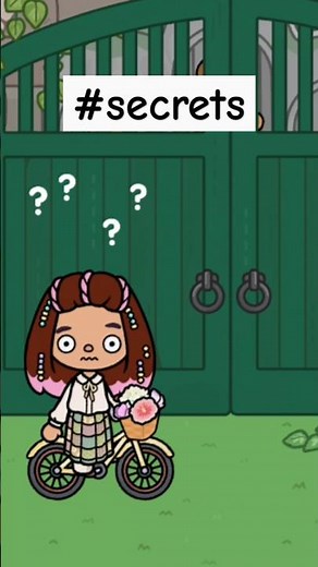 Unlock this door in the sweet pea cottage pack #tocaboca #secrets
